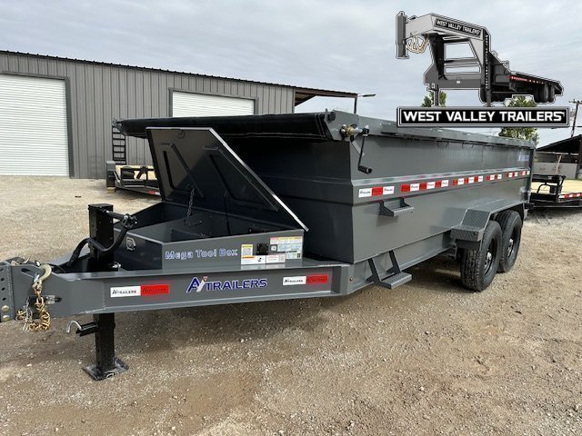 83" x 14' Dump Trailer rental photo 4 - Gilbert Trailer Rentals