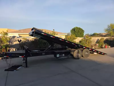 24ft Tilt Trailer rental photo 3 - Gilbert Trailer Rentals