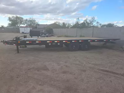 24ft Tilt Trailer rental photo 4 - Gilbert Trailer Rentals