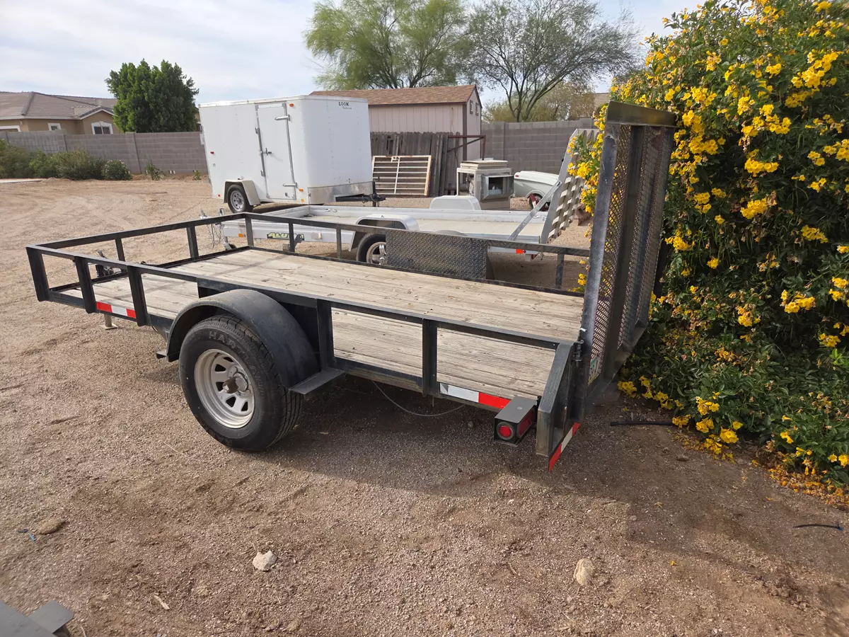 71" x 12' Utility Trailer rental photo 4 - Gilbert Trailer Rentals