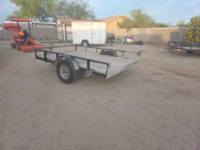 78" x 13' Utility Trailer rental photo 3 - Gilbert Trailer Rentals